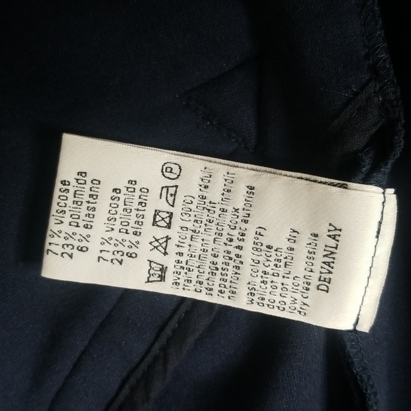 Lacoste Navy Knit Jacket/Blazer - Picture 10 of 14